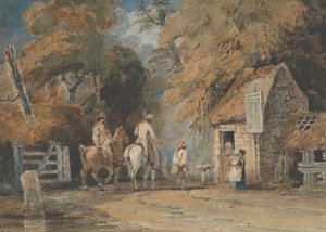 Tolhuis op het platteland