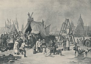 De Kermis op de Bevroren Theems, 1814