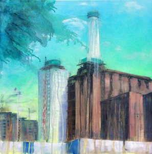 Werk in uitvoering 9, 2015 (olieverf op doek)
