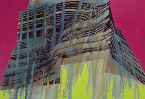 Werk in uitvoering III, 2014 (olieverf en acryl op doek)