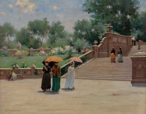 In het Park door Luther Emerson van Gorder
