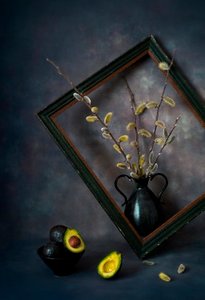 Wilgenkatjes en avocado door Lydia Jacobs