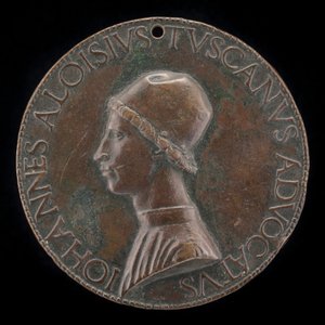Giovanni Alvise Toscani, ca. 1450-1478, Milanese Jurisconsult, Consistorial Advocate...[voorzijde] door Lysippus Junior