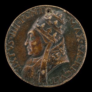 Sixtus IV Francesco della Rovere, 1414-1484, Paus 1471 [voorzijde] door Lysippus Junior