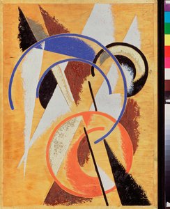 Constructie van ruimtemacht door Lyubov Sergeevna Popova
