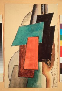 Architectonische schilderij door Lyubov Sergeevna Popova