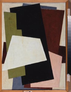 Architectonische schilderij door Lyubov Sergeevna Popova