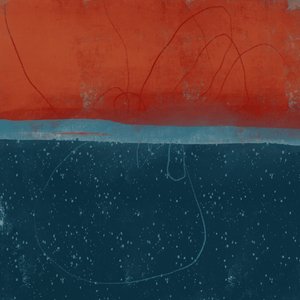 Rustige abstracte horizon