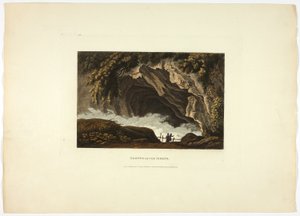 Grot van de Sirenen, plaat dertig van de Ruïnes van Rome door M. Dubourg