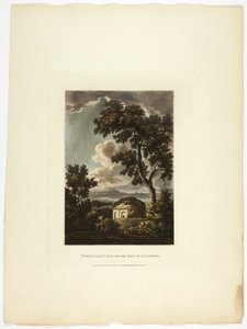 Tempel van Tussis of de God van het Hoesten, plaat negenentwintig van de Ruïnes van Rome