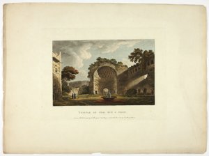Tempel van de zon en de maan, plaat twee uit Ruïnes van Rome