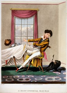Een Zeer Slecht Ei, prent gemaakt door H. Pyall, 1827
