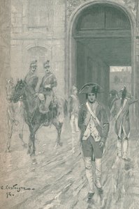 Bonaparte op de Militaire School, Parijs, 1784