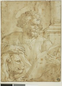 Marcus de Evangelist door Maarten de Vos
