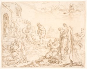 Een dimitte nobis (en vergeef ons) door Maarten van Heemskerck