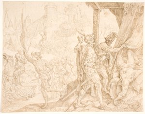 Het Lichaam van Holofernes Gevonden door Bagoas