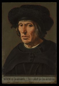 Jacob Willemsz van Veen (1456-1535), de vader van de kunstenaar door Maarten van Heemskerck