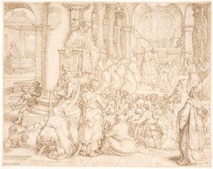 Panem nostrum (Ons (dagelijks) brood) door Maarten van Heemskerck