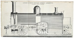 London and North Western Express Locomotive plaat 138