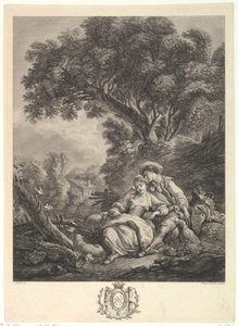 Denken ze aan het schaap, eind 18e eeuw door Madame Jourdan