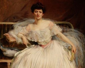 Portret van een dame