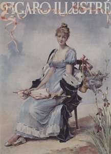Meibloemen. Omslag van Le Figaro Illustre, mei 1894