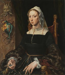 Portret van Machtelt Suijs, ca. 1540-1545