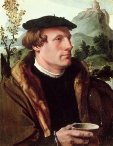 Portret van een heer
