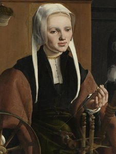 Portret van een Vrouw, Mogelijk Anna Codde