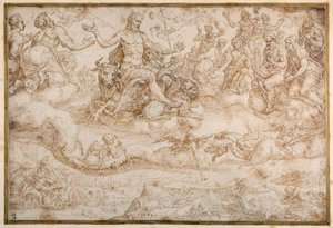 De triomf van Christus door Maerten van Heemskerck