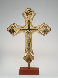 Processiekruis, c. 1320 door Maestro di Santa Chiara