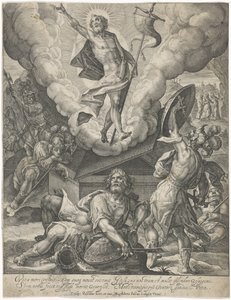 Opstanding van Christus door Magdalena van de Passe