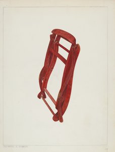 Kinderklapstoel, ca. 1938 door Magnus S. Fossum