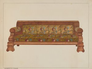 High Back Lounge, ca. 1938 door Magnus S. Fossum