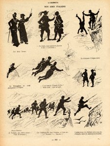 La Baionnette, Satirisch in ZW