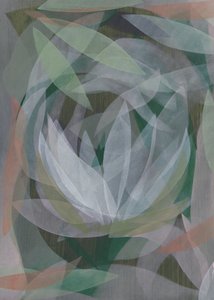 Abstracte lotusbloem