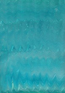 Vloeiende blauwgroene beweging door Maira Ribena