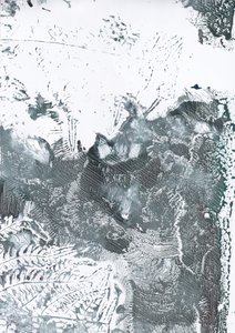 Sfeervol winters abstract