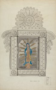 Tin Nicho met Guadalupe Bulto