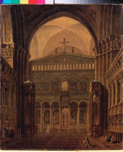 Interieur van de Tempel in Jeruzalem