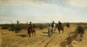 Opstandige patrouille door Maksymilian Gierymski