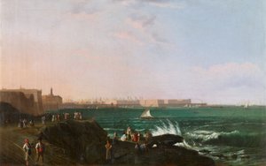 Uitzicht op Cádiz