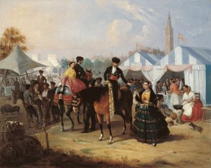 Op de beurs van Sevilla