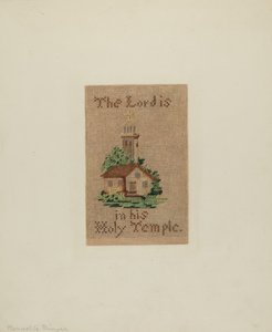 Boekmerk, ca. 1939 door Manuel G. Runyan