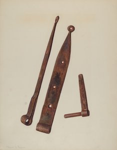 Scharnieren en Bout, ca. 1939 door Manuel G. Runyan