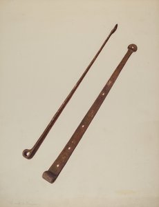 Strap Scharnieren, ca. 1939
