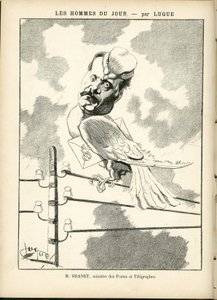 Illustratie door Manuel Luque in La Caricature (1880) door Manuel Luque
