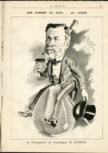 Illustratie in La Caricature (1880) door Manuel Luque