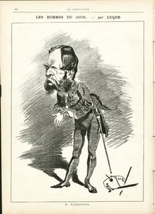 Illustratie van Manuel Luque in La Caricature (1880)