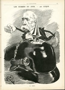 Illustratie door Manuel Luque (1854-1919) in La Caricature (1880) door Manuel Luque